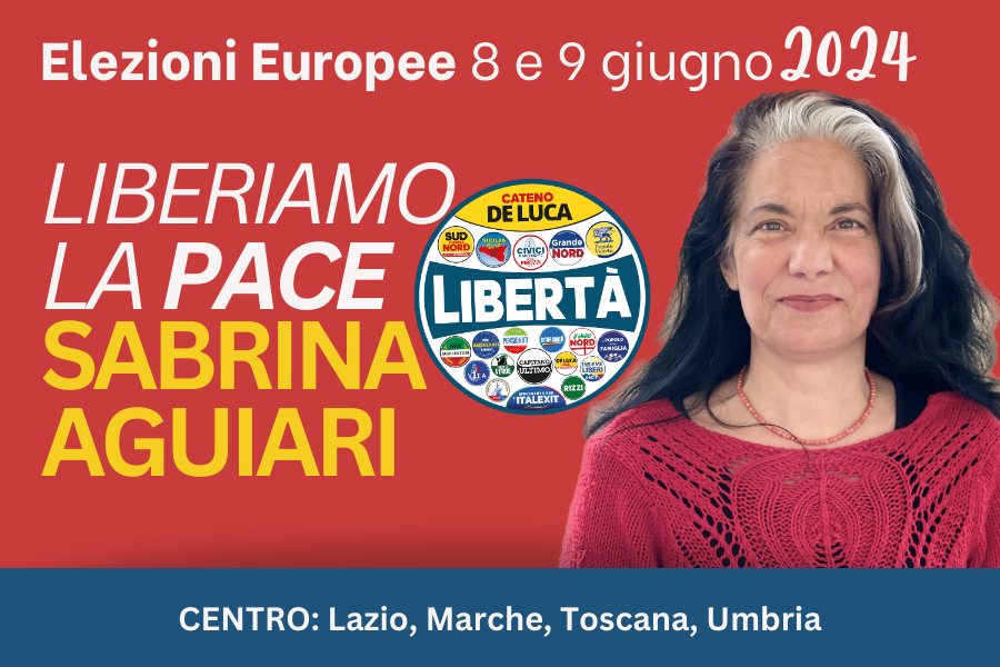 Sabrina Aguiari Europee 2024 centro